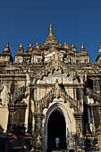 Old Bagan Myanmar. Thatbyinnyu Temple, East entrance. 